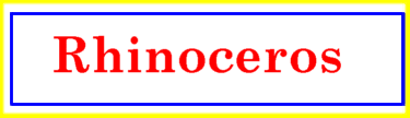 [Rhinoceros]